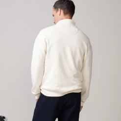 MONROW Half Zip Sweatshirt OFFWHITE Outlet